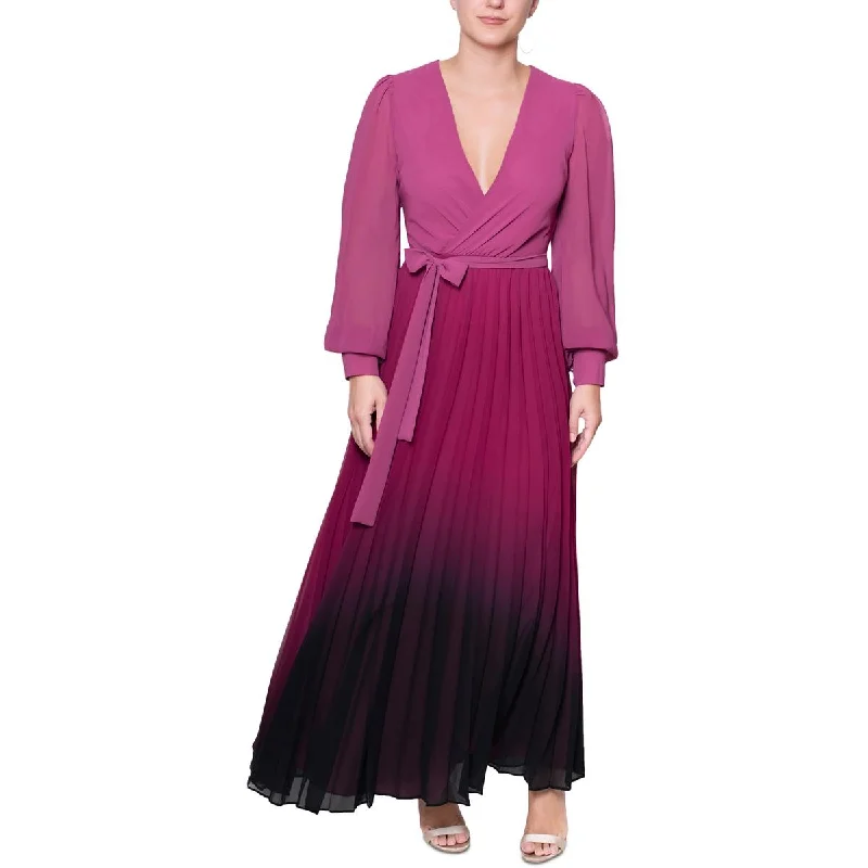 women's sheath dressesRachel Rachel Roy Womens Surplice Long Maxi Dress