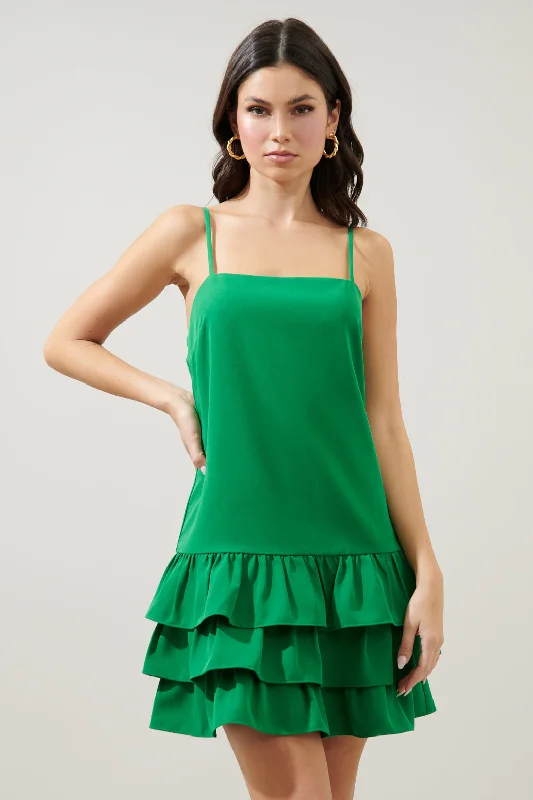 women's mini dressesSarai Ruffle Layer Mini Cami Dress