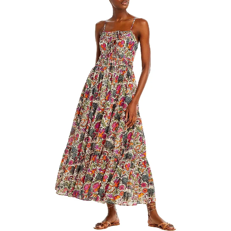 women's travel dressesRhode Womens Zoe Cotton Maxi Sundress