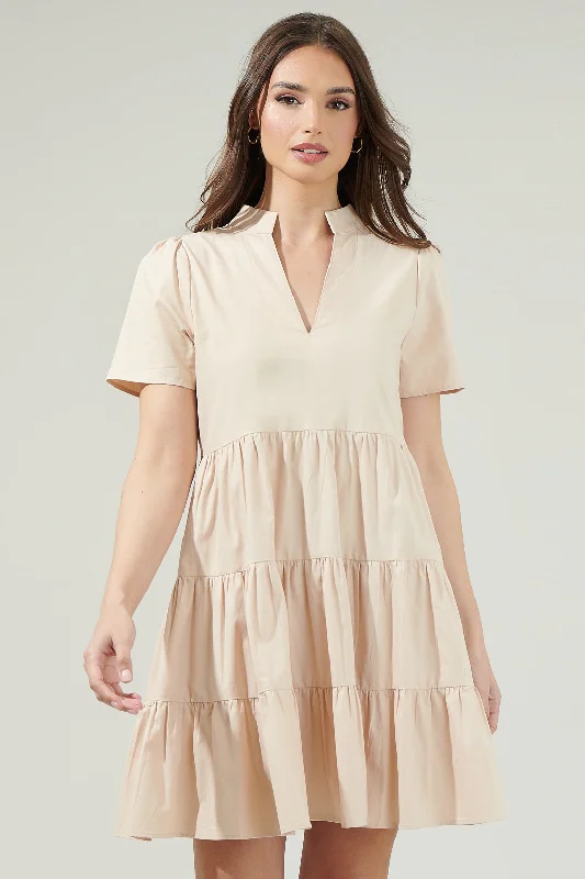 Ruffled Hem DressDaytona Bay Tiered Mini Dress