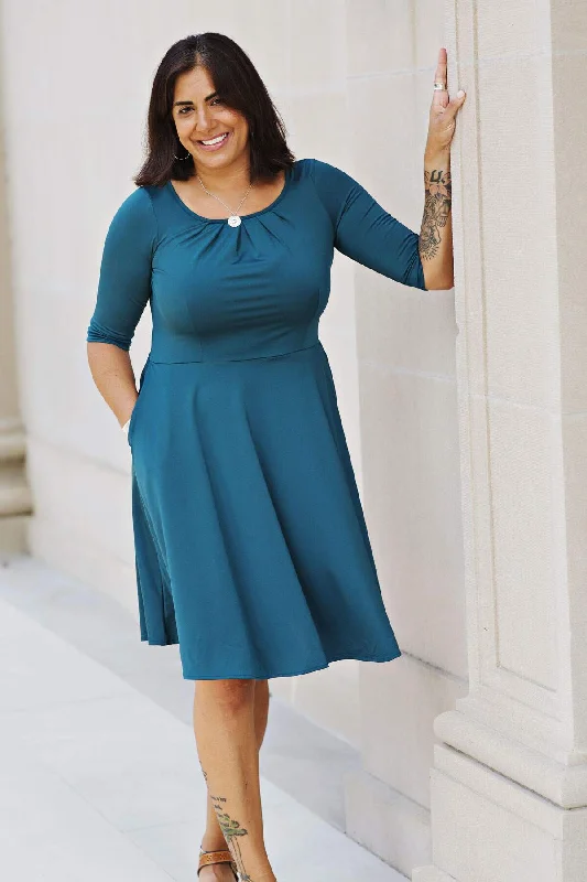 Evening DressCarmen Dress - Deep Teal