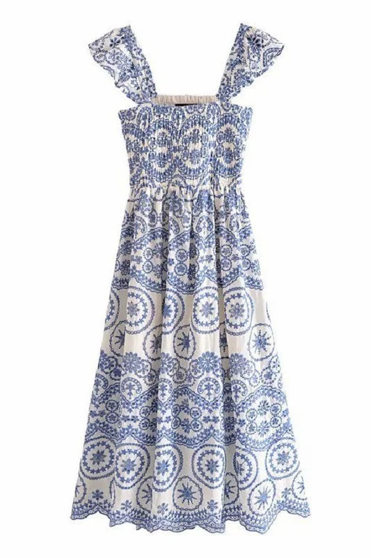 women's maxi dressesChatham Eyelet Midi Dress