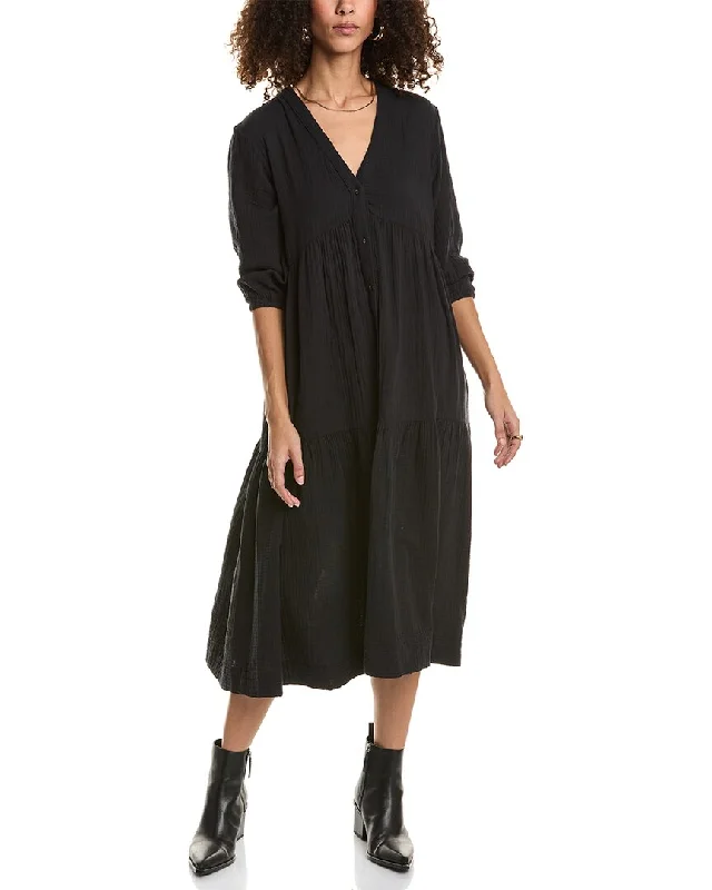 women's machine-washable dressesJohnny Was Gauze Midi Dress